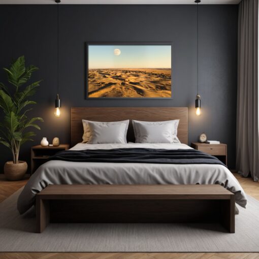 Captivating Sam Sand Dunes Framed Poster - Image 3