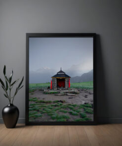 Budha Madhyamaheswar Temple Framed Poster