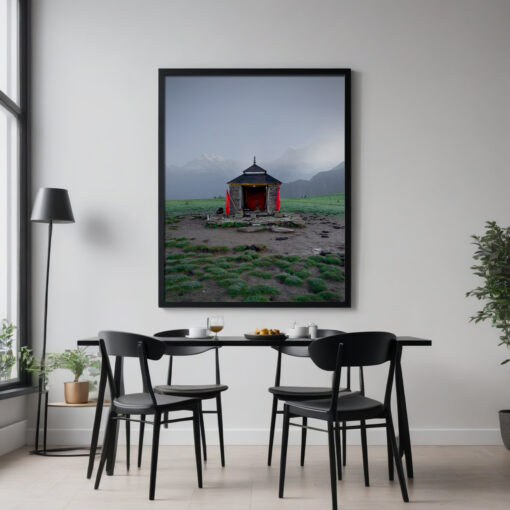 Budha Madhyamaheswar Temple Framed Poster - Image 8