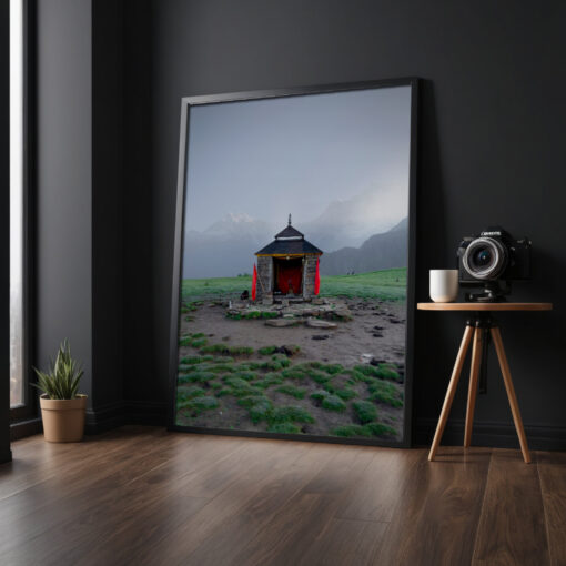 Budha Madhyamaheswar Temple Framed Poster - Image 4