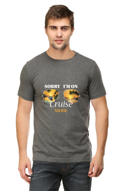 Cruise in Comfort: 'Sorry I'm on Cruise Mode' Unisex Cotton Tees in Vibrant Colors - Image 9