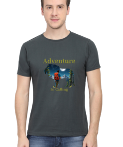 Answer the Call: 'Adventure is Calling' Unisex Cotton Tees in Vibrant Colors
